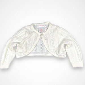 4/$20 Joe Fresh White Cropped Sweater